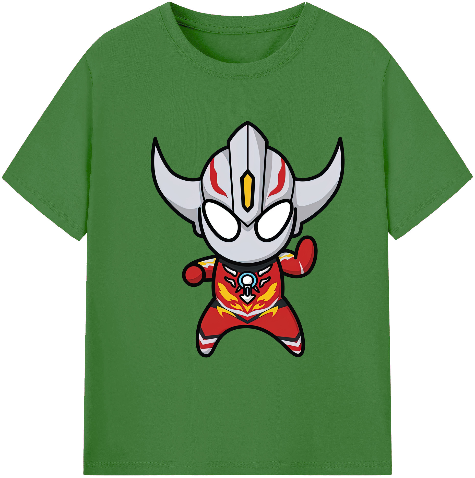 （画像用） ウルトラマン Ultraman レディースカジュアルプリントTシャツ（綿100％）